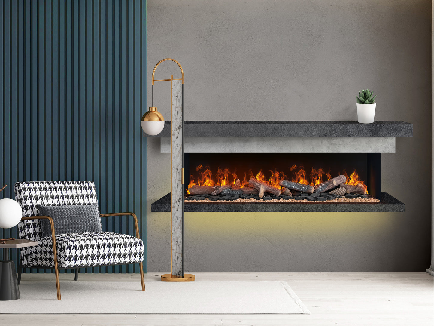 Troncos de madera cerámicos para chimeneas o estufas de gas Modelo: SUN-LMZ098-1