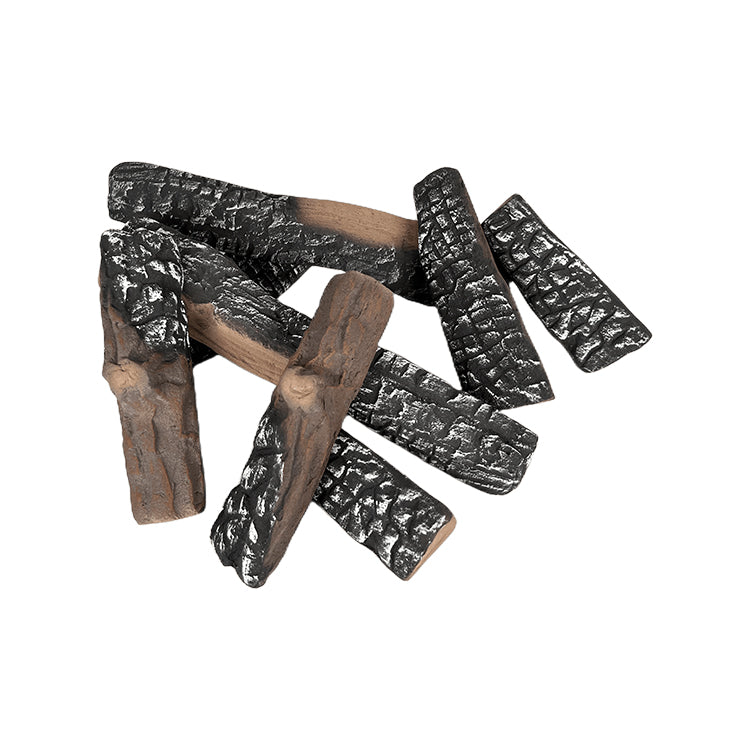 Troncos de madera cerámicos para chimeneas o estufas de gas Modelo: SUN-LMZ111