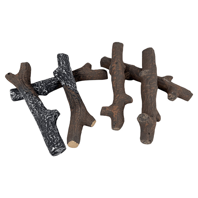 Troncos de madera cerámicos para chimeneas o estufas de gas Modelo: SUN-LMZ112