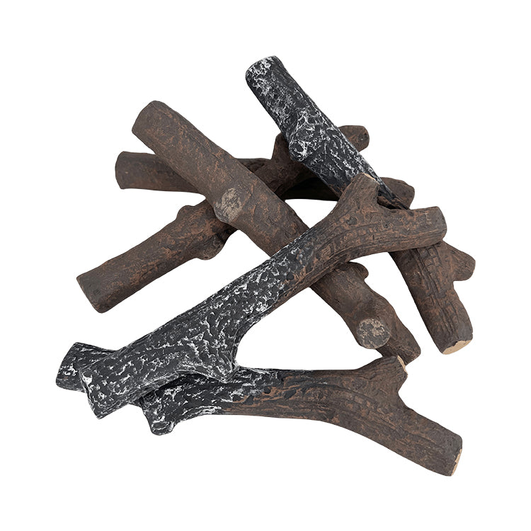 Troncos de madera cerámicos para chimeneas o estufas de gas Modelo: SUN-LMZ112