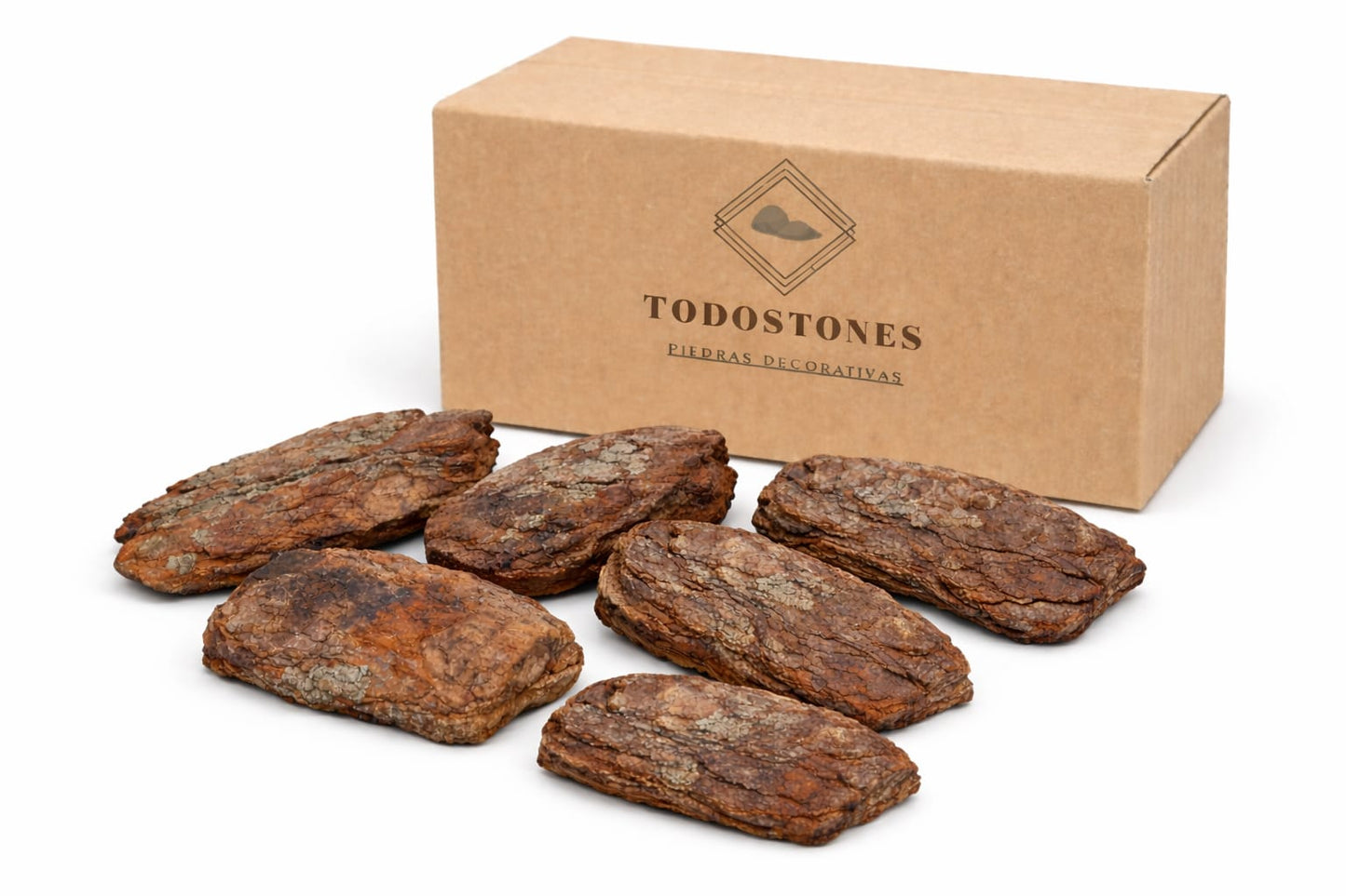 Corteza de pino para cama de reptiles y anfibios