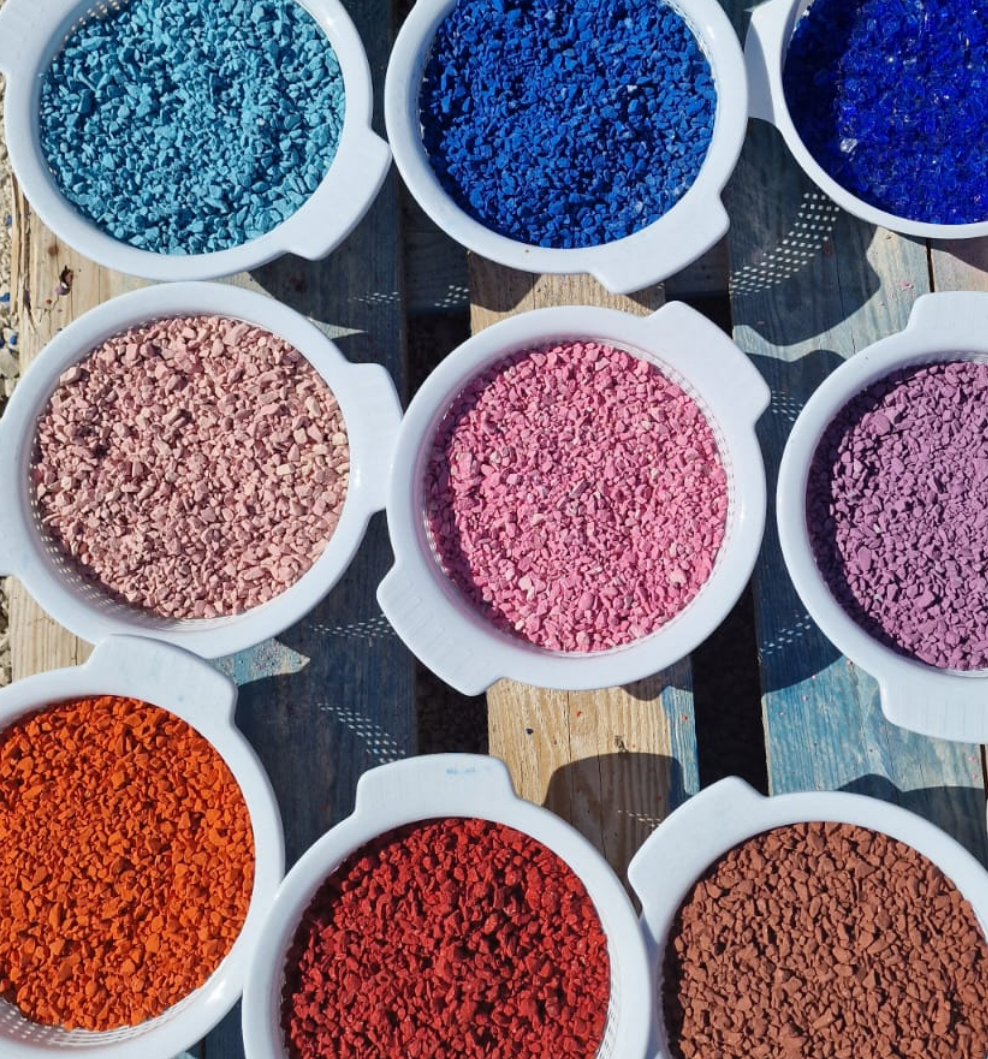 Grava Colores Decorativa | Ideal para Jardines, Paisajismo y Diseños Creativos