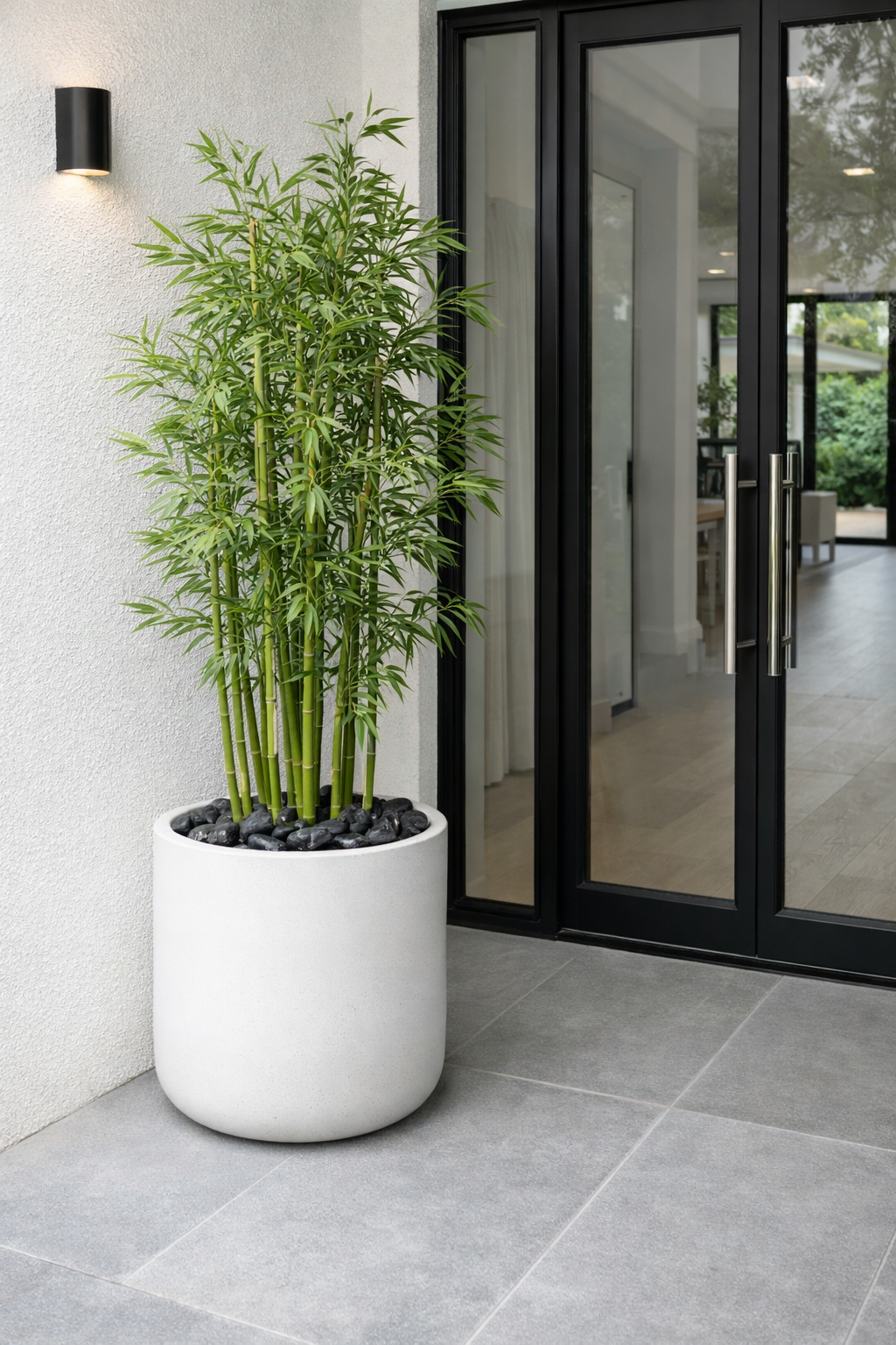 Piedras Negras Decorativas high polish | Para Jardín Interior y Exterior