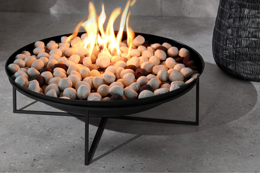 Piedras Decorativas de Fibra cerámica para Chimenea de etanol, 24 Unidades