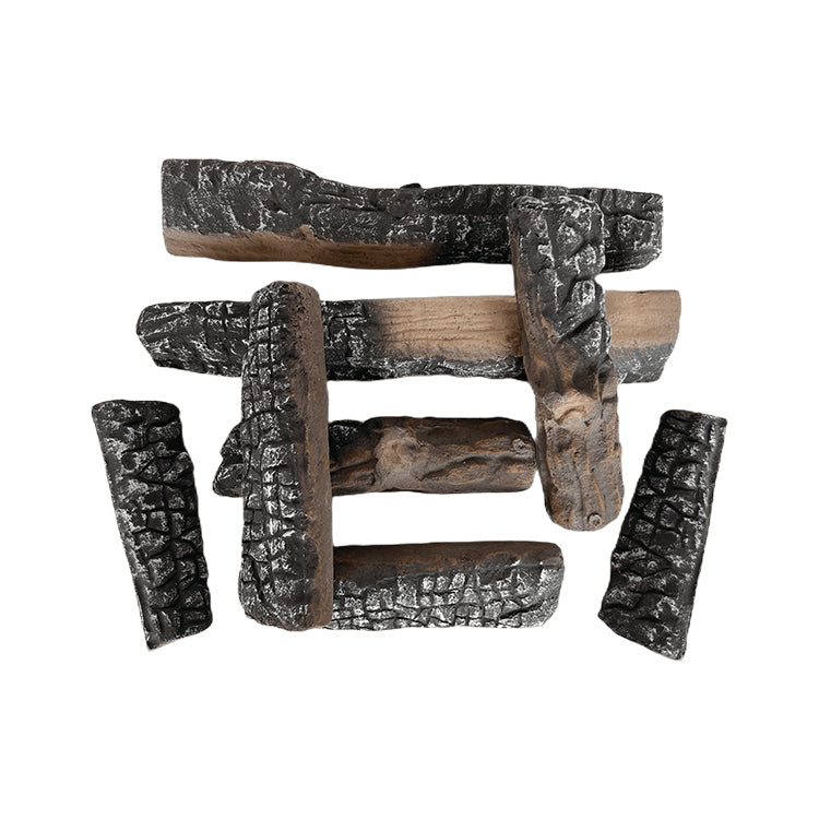 Troncos de madera cerámicos para chimeneas o estufas de gas Modelo: SUN-LMZ111