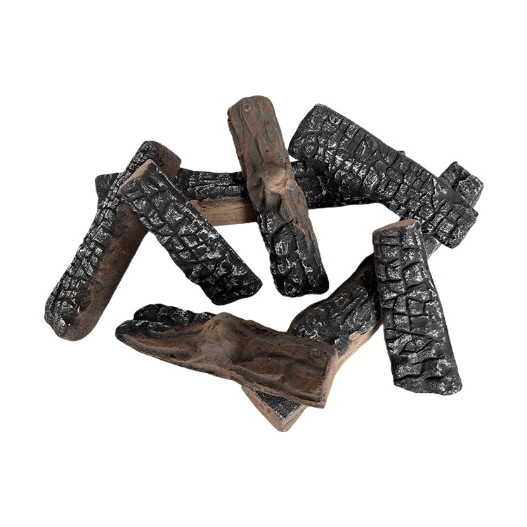 Troncos de madera cerámicos para chimeneas o estufas de gas Modelo: SUN-LMZ111