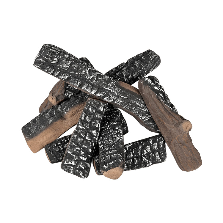 Troncos de madera cerámicos para chimeneas o estufas de gas Modelo: SUN-LMZ111