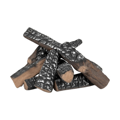 Troncos de Madera Cerámicos para Chimeneas y Estufas de Gas | Modelo SUN-LMZ111