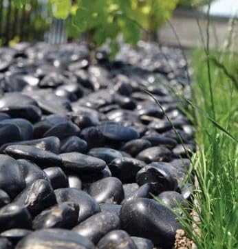 PIEDRAS NEGRAS PARA DECORACION DE JARDIN INTERIOR O EXTERIOR