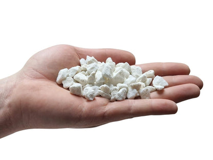 Piedra Blanca tipo Grava 8-12 mm | para Jardín, Macetas y Decoración