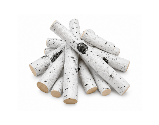 Troncos de Madera Cerámicos para Chimeneas y Estufas de Gas | Modelo SUN-LMZ079